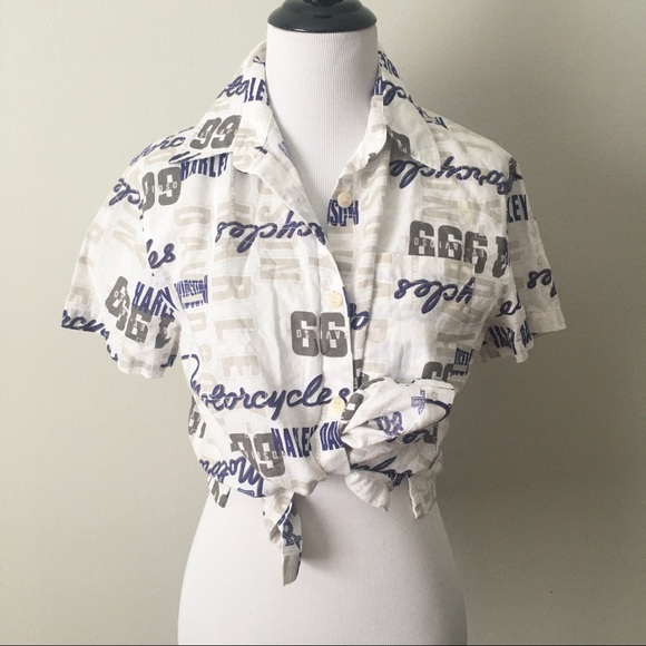 Woman’s Harley Davidson Button up Shirt Small - Picture 2 of 7